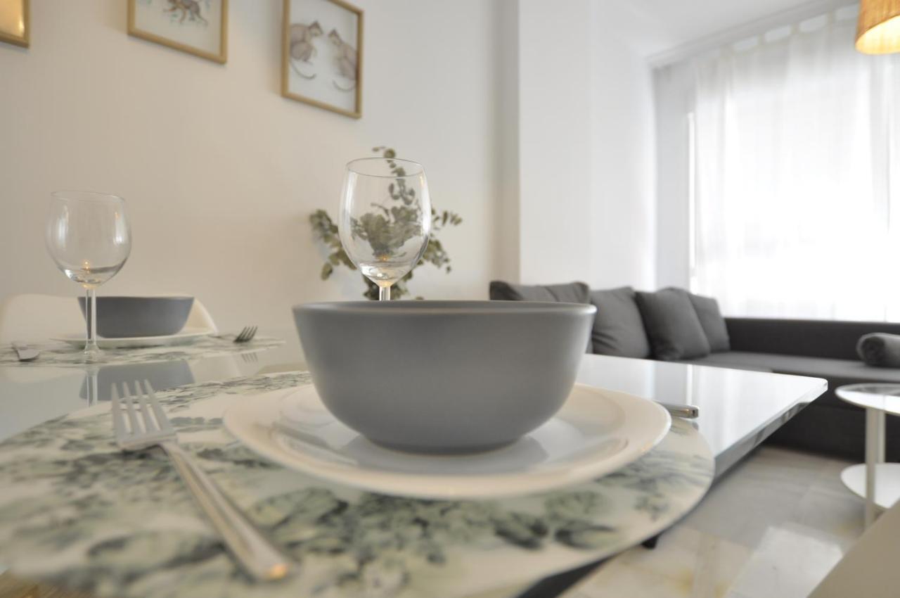 Luminoso Y Coqueto Apartamento Con Jardin Málaga Extérieur photo