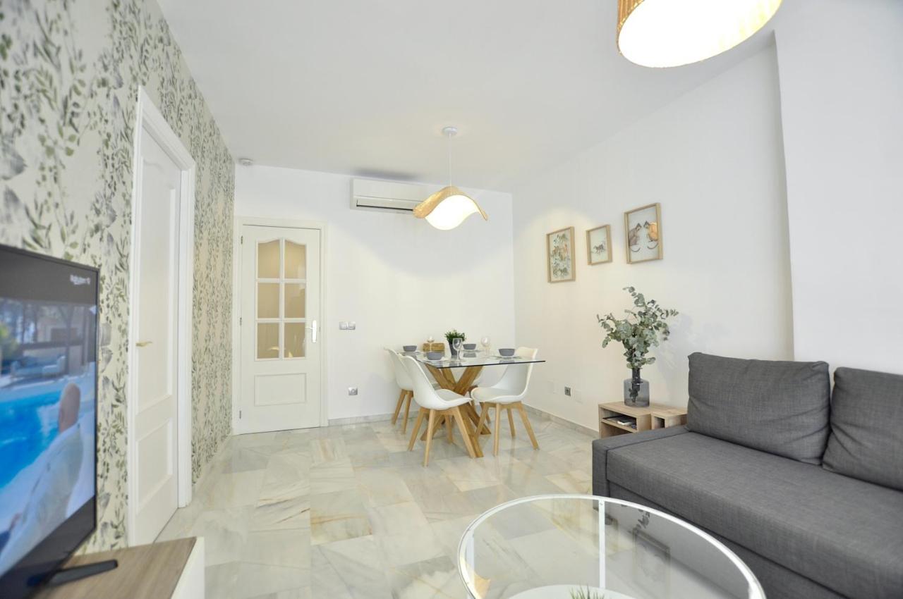 Luminoso Y Coqueto Apartamento Con Jardin Málaga Extérieur photo